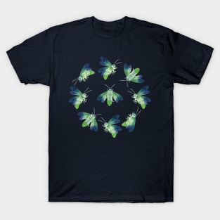 Fireflies Glowing Nights II T-Shirt